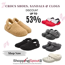 Save Up to 53% on Crocs Shoes, Sandals & Clogs